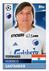 Sticker Federico Santander