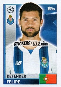 Figurina Felipe - UEFA Champions League 2016-2017 - Topps