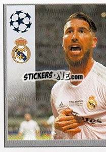 Sticker Sergio Ramos - UEFA Champions League 2016-2017 n. FIN1 - Topps
