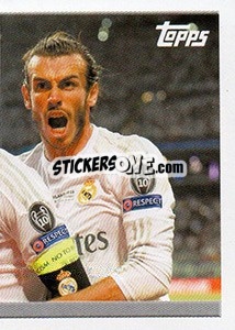 Sticker Gareth Bale - UEFA Champions League 2016-2017 n. FIN2 - Topps