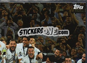 Sticker Real Madrid CF - UEFA Champions League 2016-2017 - Topps