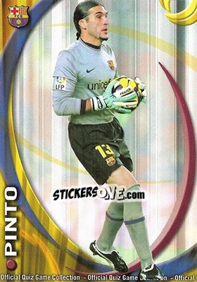 Figurina Pinto - Campeonato Nacional De Liga 2010-2011 n. 5 - Mundicromo