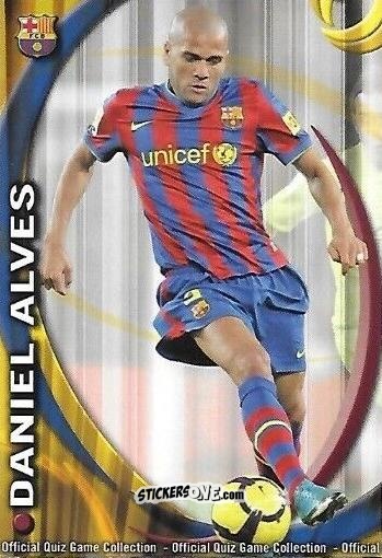 Sticker Dani Alves - Campeonato Nacional De Liga 2010-2011 n. 6 - Mundicromo
