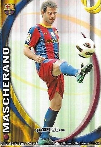 Figurina Mascherano - Campeonato Nacional De Liga 2010-2011 n. 7 - Mundicromo