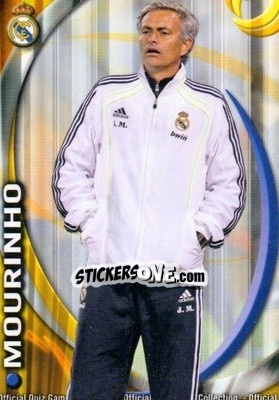 Sticker Mourinho - Campeonato Nacional De Liga 2010-2011 n. 30 - Mundicromo
