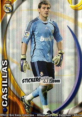 Sticker Casillas - Campeonato Nacional De Liga 2010-2011 n. 31 - Mundicromo