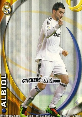 Sticker Albiol - Campeonato Nacional De Liga 2010-2011 n. 37 - Mundicromo