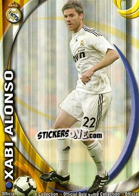 Sticker Xabi Alonso - Campeonato Nacional De Liga 2010-2011 n. 39 - Mundicromo