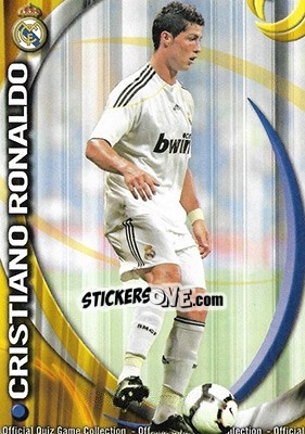 Sticker Cristiano Ronaldo - Campeonato Nacional De Liga 2010-2011 n. 45 - Mundicromo