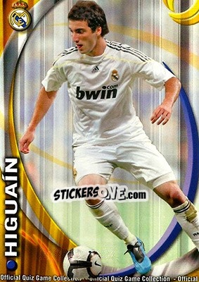 Sticker Higuain - Campeonato Nacional De Liga 2010-2011 n. 48 - Mundicromo