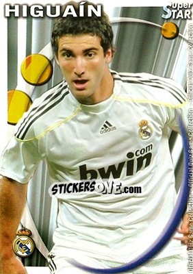 Sticker Higuain - Campeonato Nacional De Liga 2010-2011 n. 53 - Mundicromo