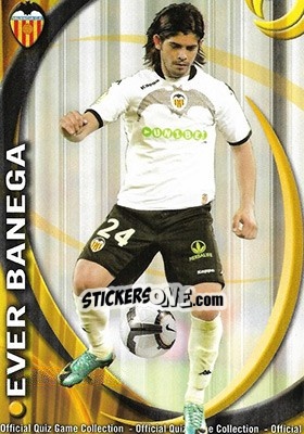 Sticker Ever Banega - Campeonato Nacional De Liga 2010-2011 n. 69 - Mundicromo