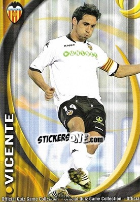 Sticker Vicente - Campeonato Nacional De Liga 2010-2011 n. 70 - Mundicromo