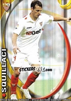 Sticker Squillacci - Campeonato Nacional De Liga 2010-2011 n. 89a - Mundicromo