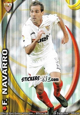 Sticker Fernando Navarro - Campeonato Nacional De Liga 2010-2011 n. 93 - Mundicromo