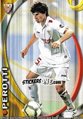 Sticker Perotti - Campeonato Nacional De Liga 2010-2011 n. 97 - Mundicromo