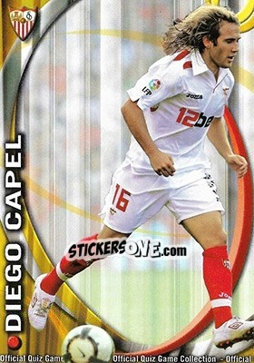 Sticker Diego Capel - Campeonato Nacional De Liga 2010-2011 n. 98 - Mundicromo