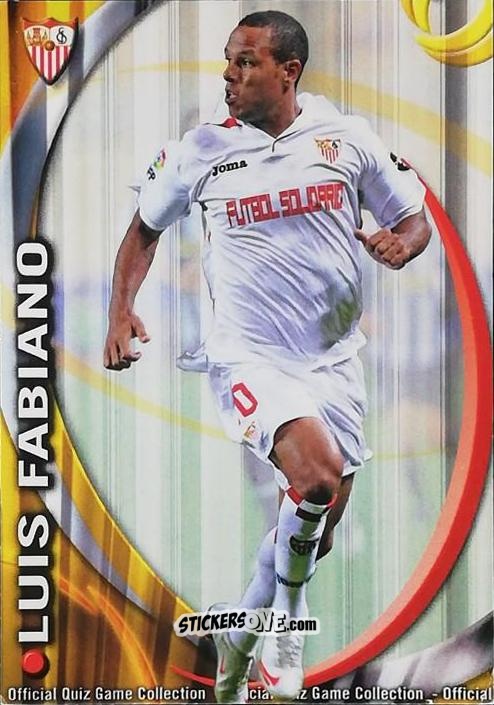 Cromo Luis Fabiano - Campeonato Nacional De Liga 2010-2011 n. 102 - Mundicromo