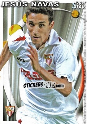 Sticker Jesus Navas - Campeonato Nacional De Liga 2010-2011 n. 106 - Mundicromo