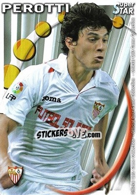Sticker Perotti - Campeonato Nacional De Liga 2010-2011 n. 107 - Mundicromo