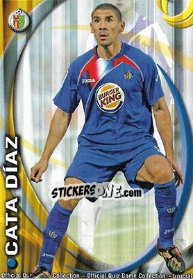 Sticker Cata Diaz - Campeonato Nacional De Liga 2010-2011 n. 143 - Mundicromo