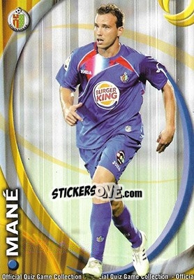 Sticker Mané - Campeonato Nacional De Liga 2010-2011 n. 146 - Mundicromo