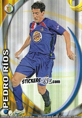 Sticker Pedro Rios - Campeonato Nacional De Liga 2010-2011 n. 153 - Mundicromo