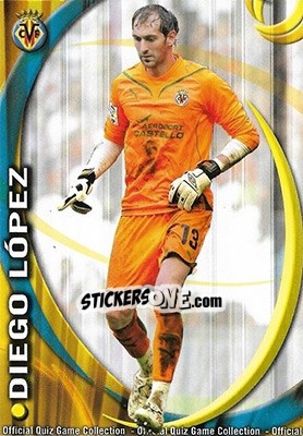 Cromo Diego López - Campeonato Nacional De Liga 2010-2011 n. 166 - Mundicromo