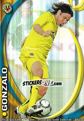Sticker Gonzalo Rodríguez - Campeonato Nacional De Liga 2010-2011 n. 169 - Mundicromo