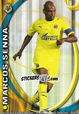 Sticker Marcos Senna - Campeonato Nacional De Liga 2010-2011 n. 175 - Mundicromo