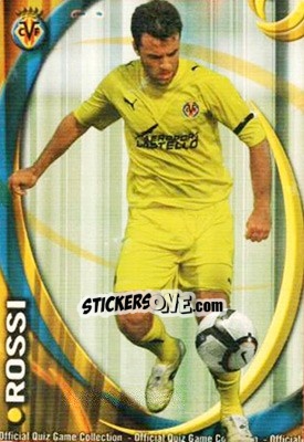 Sticker Giuseppe Rossi - Campeonato Nacional De Liga 2010-2011 n. 181 - Mundicromo