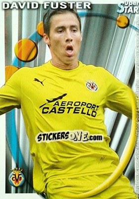 Sticker David Fuster - Campeonato Nacional De Liga 2010-2011 n. 186a - Mundicromo