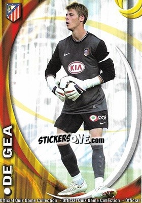 Sticker De Gea - Campeonato Nacional De Liga 2010-2011 n. 220 - Mundicromo