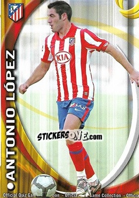 Sticker Antonio López - Campeonato Nacional De Liga 2010-2011 n. 224 - Mundicromo