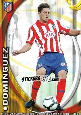 Sticker Dominguez (Koke) - Campeonato Nacional De Liga 2010-2011 n. 227 - Mundicromo