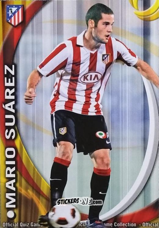 Cromo Mario Suarez - Campeonato Nacional De Liga 2010-2011 n. 231 - Mundicromo