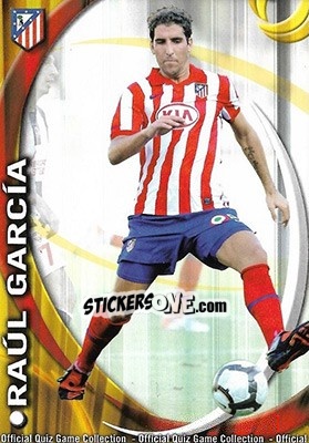 Sticker Raul Garcia - Campeonato Nacional De Liga 2010-2011 n. 232 - Mundicromo