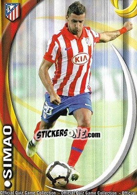 Sticker Simao - Campeonato Nacional De Liga 2010-2011 n. 235 - Mundicromo