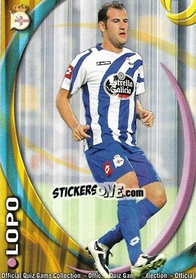 Sticker Lopo - Campeonato Nacional De Liga 2010-2011 n. 251 - Mundicromo