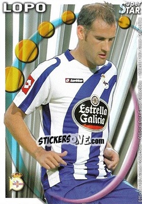 Sticker Lopo - Campeonato Nacional De Liga 2010-2011 n. 267 - Mundicromo