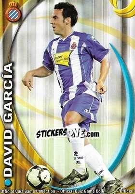 Sticker David Garcia - Campeonato Nacional De Liga 2010-2011 n. 276 - Mundicromo