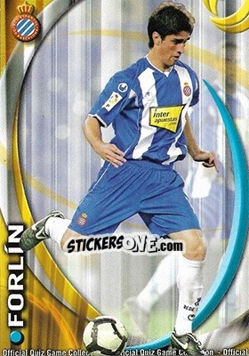 Sticker Forlin - Campeonato Nacional De Liga 2010-2011 n. 278 - Mundicromo