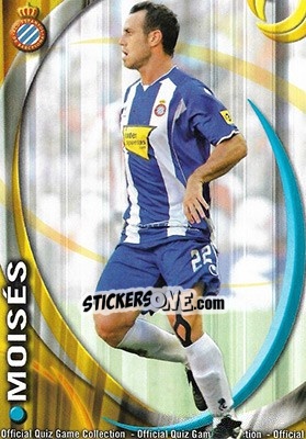 Sticker Moisés - Campeonato Nacional De Liga 2010-2011 n. 281a - Mundicromo