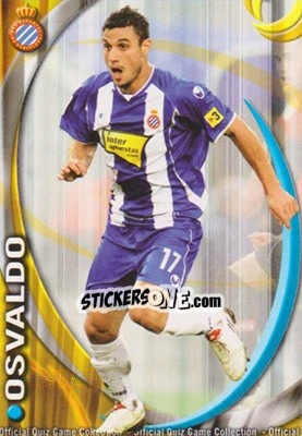 Cromo Pablo Osvaldo - Campeonato Nacional De Liga 2010-2011 n. 289 - Mundicromo