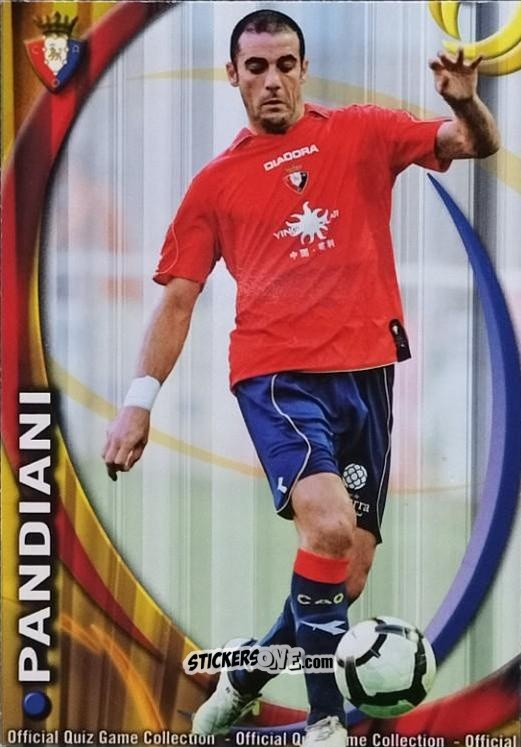 Figurina Pandiani - Campeonato Nacional De Liga 2010-2011 n. 317 - Mundicromo