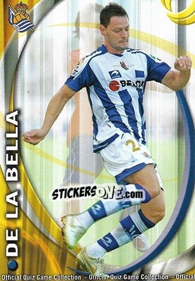 Sticker De la Bella - Campeonato Nacional De Liga 2010-2011 n. 465 - Mundicromo