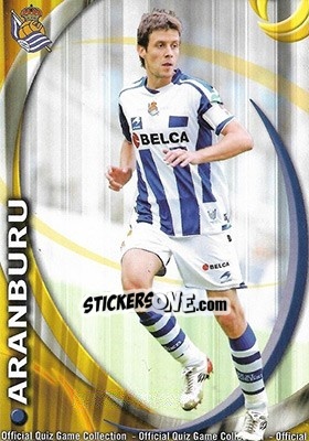 Sticker Aranburu - Campeonato Nacional De Liga 2010-2011 n. 476 - Mundicromo