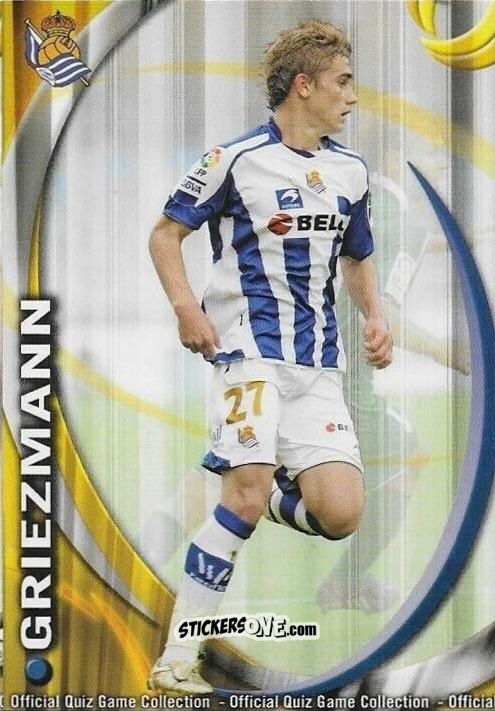Cromo Griezmann - Campeonato Nacional De Liga 2010-2011 n. 477 - Mundicromo