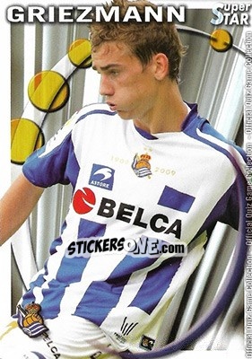 Sticker Griezmann - Campeonato Nacional De Liga 2010-2011 n. 484 - Mundicromo