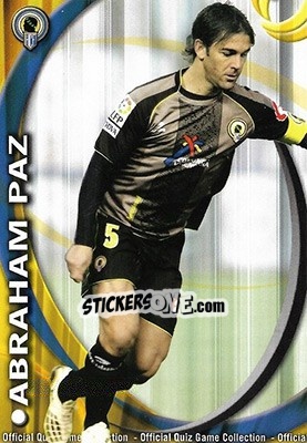 Sticker Abraham Paz - Campeonato Nacional De Liga 2010-2011 n. 493 - Mundicromo